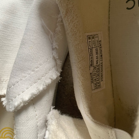 Vionic Beach Seaview Casual White Sneakers Comfortable Casual Design - Picture 3 of 3